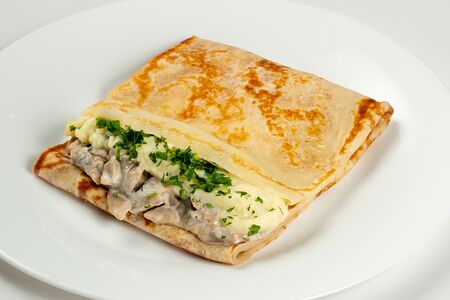 Блин Картошка и грибы