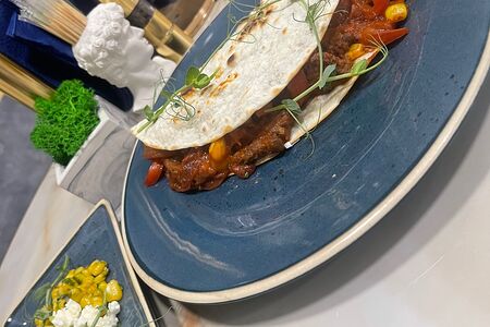 Кесадилья с говядиной