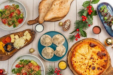 Щедрый ужин для родных