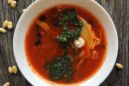 Солянка мясная