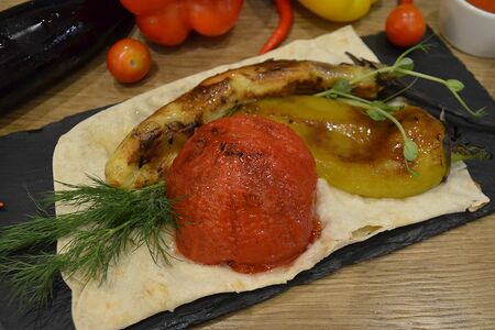 Шашлык из овощей