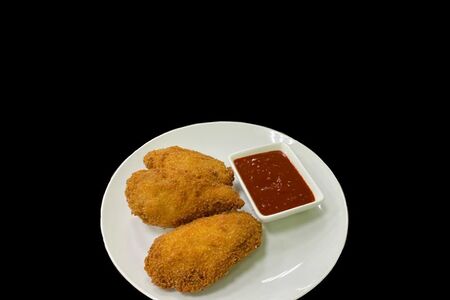 Крылышки в панировке