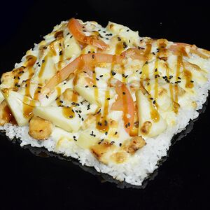 Японская пицца Терияки