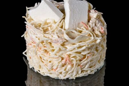 Салат Коул Слоу с курицей