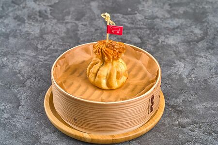 Жареные хинкали с говядиной