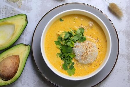 Желтый Карри с курицей