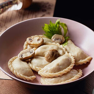 Вареники с картофелем и грибами
