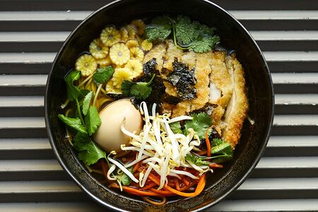 Рамен с цыплёнком как в джАпане