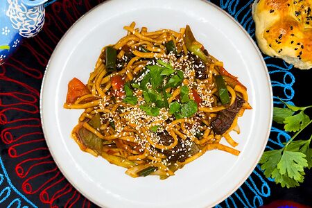 Лагман жареный