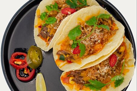 Тако с говядиной