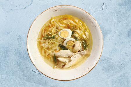 Куриный суп-лапша