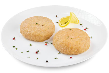 Котлета паровая из цыпленка и кролика