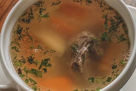 Шурпа с бараниной