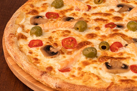 Пицца с сёмгой 33 см