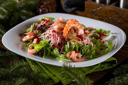 Салат из морепродуктов