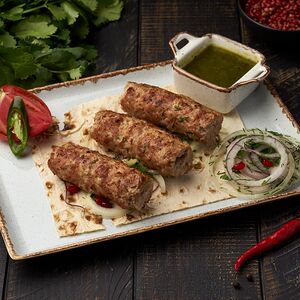 Люля-кебаб из курицы с квелли сулугуни