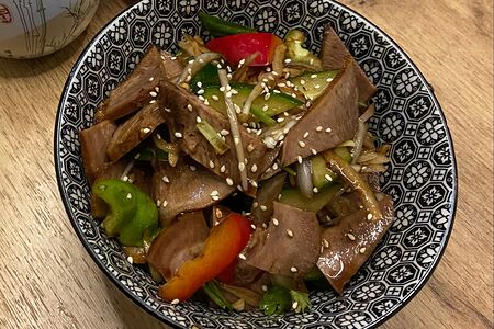 Салат из cвинoго языка