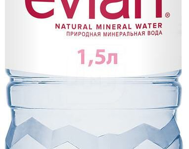 Evian Минеральная вода столовая природная негаз