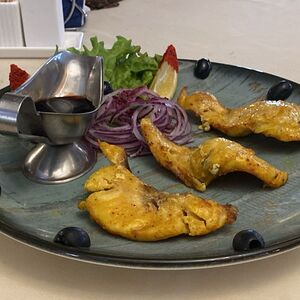 Шашлык из осетрины