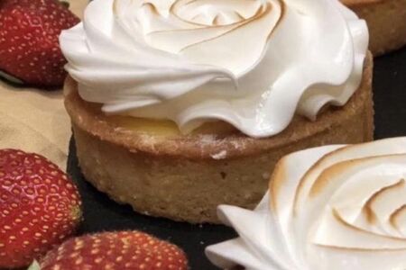 Лимонная тарталетка