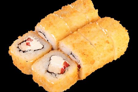 Жареный с курицей