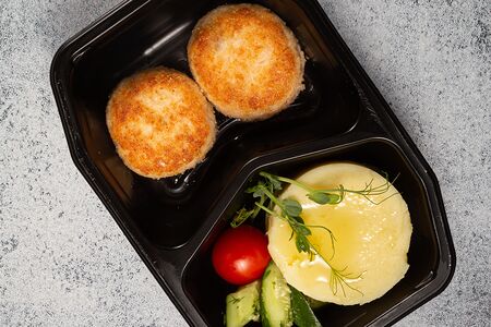 Котлетки с пюре