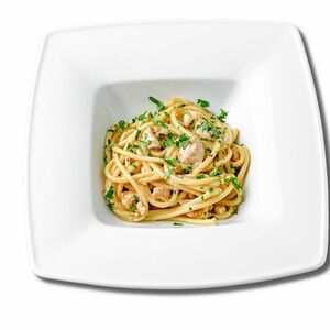 Паста с куриным филе