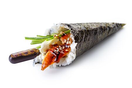 Хэндролл с угрем