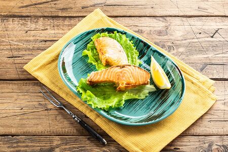 Лосось на гриле