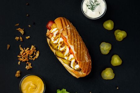 Хот-дог в булке