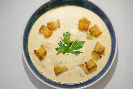 Крем-суп из шампиньонов