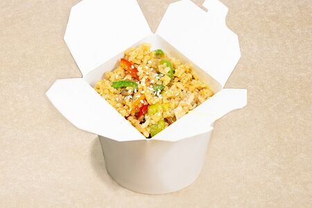 Рис с креветками