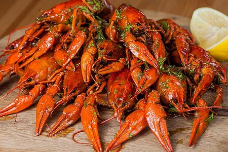 Рак варёный