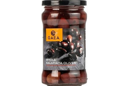 Оливки Gaea Каламата греческие с косточкой