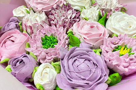 Зефирный букет М