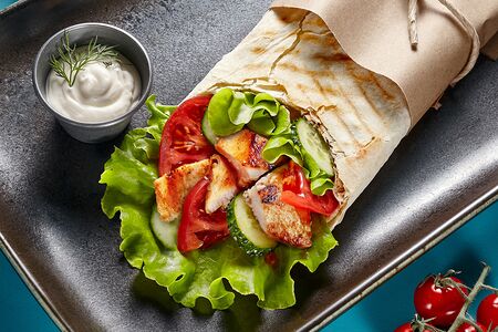 Шаверма с курицей гриль