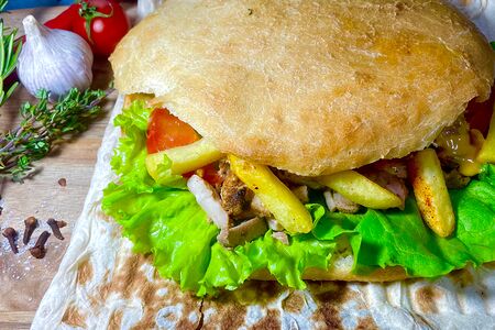 Гирос овощной