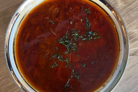 Борщ с говядиной