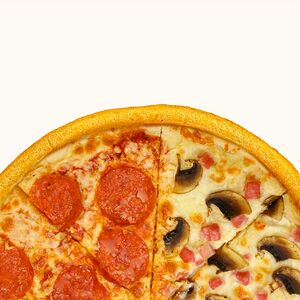 Пицца Половинки