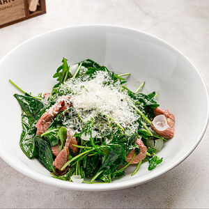 Салат с ростбифом