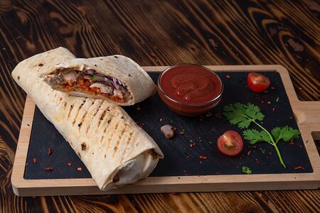 Шаурма с телятиной