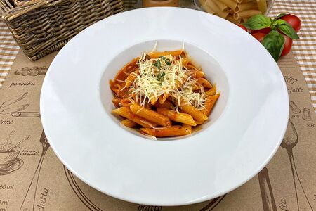 Пенне с говядиной