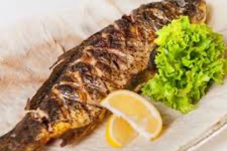 Шашлык из радужной форели