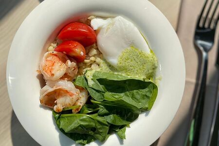 Боул с креветкой