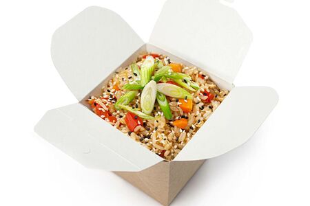 Тяхан с овощами