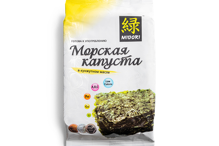 Чипсы Нори с кунжутным маслом Midori