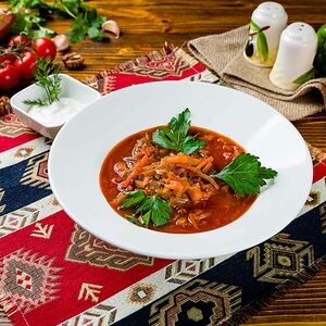 Борщ с говядиной