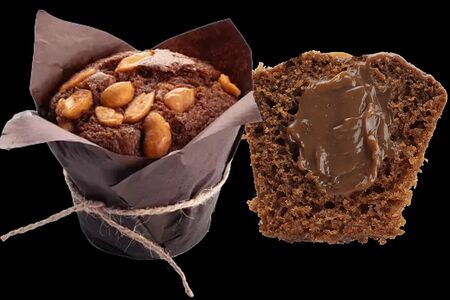 Маффин Солёная карамель