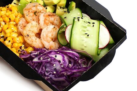 Поке с креветкой