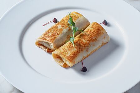 Блины с мясом